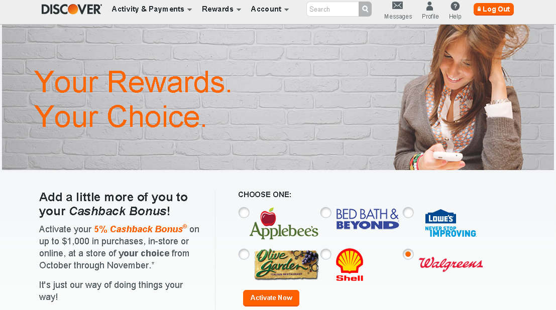 Discover New 5 Cashback Bonus of Your Choice Ways to Save Money when