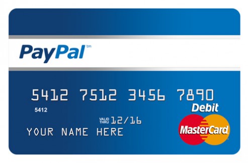 paypal prepaid mastercard