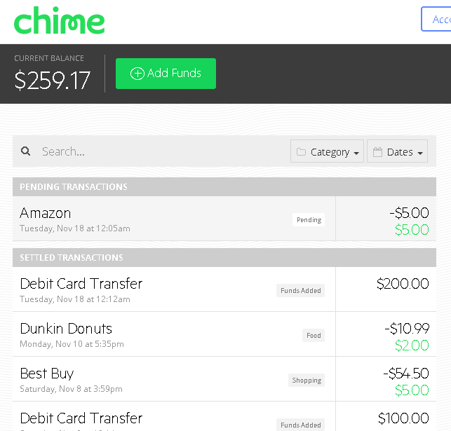 chime offer amazon