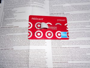 temporary prepaid redcard